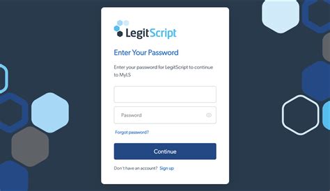 My LegitScript.